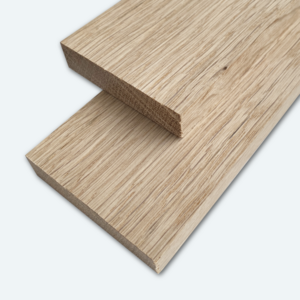 Two pieces of American Oak Hardwood