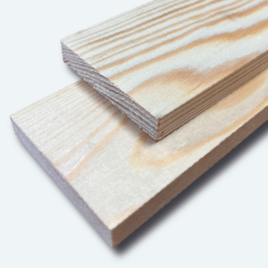 Two pieces of Redwood Pine Planed all Round (European Softwoods)
