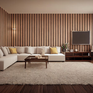 My Account American Oak wall panelling