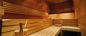 Sauna in Canadian Western Red Cedar